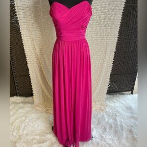 Pink Dessy Collection Long Formal Dress